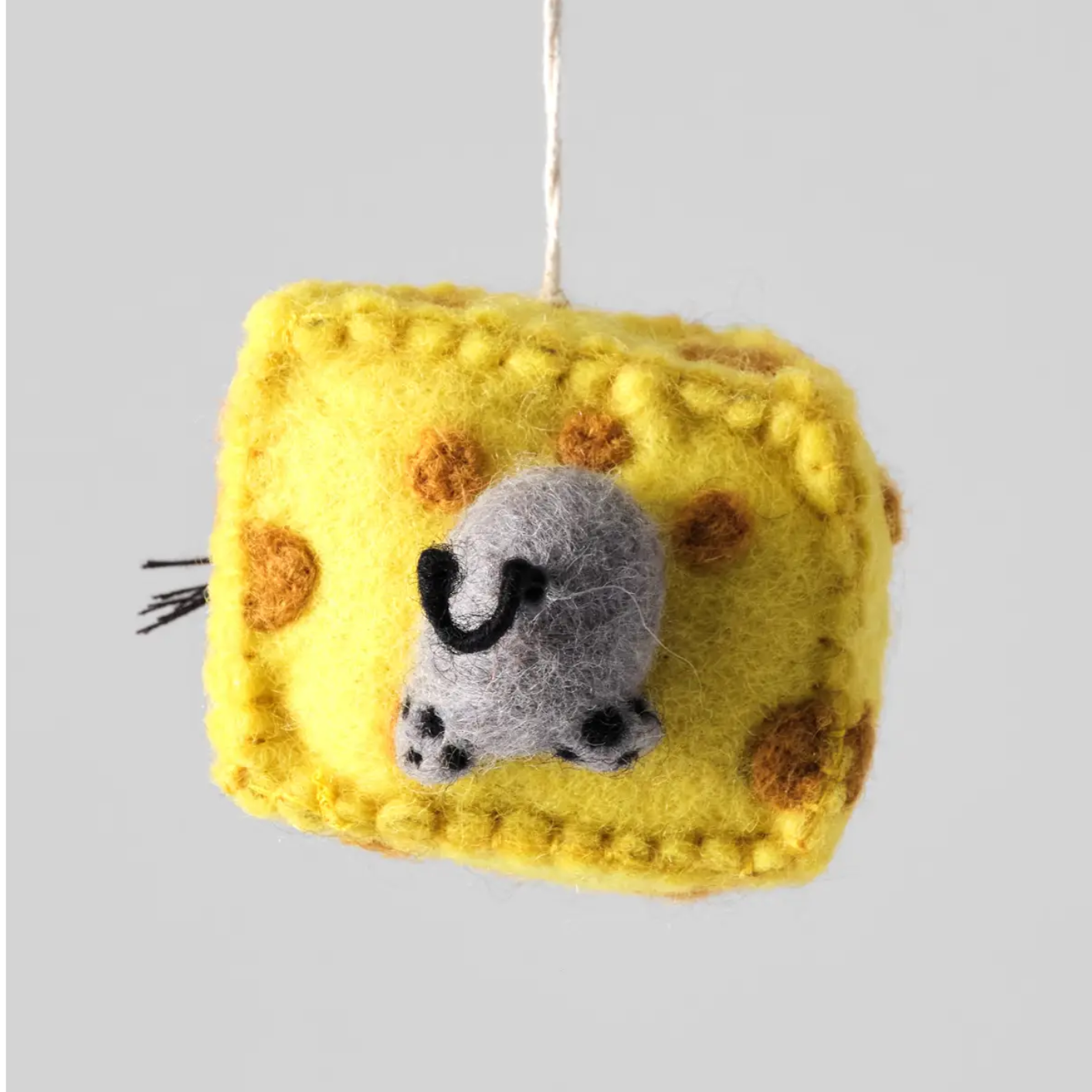 Wrap Vilten Kersthanger - 'Mouse'