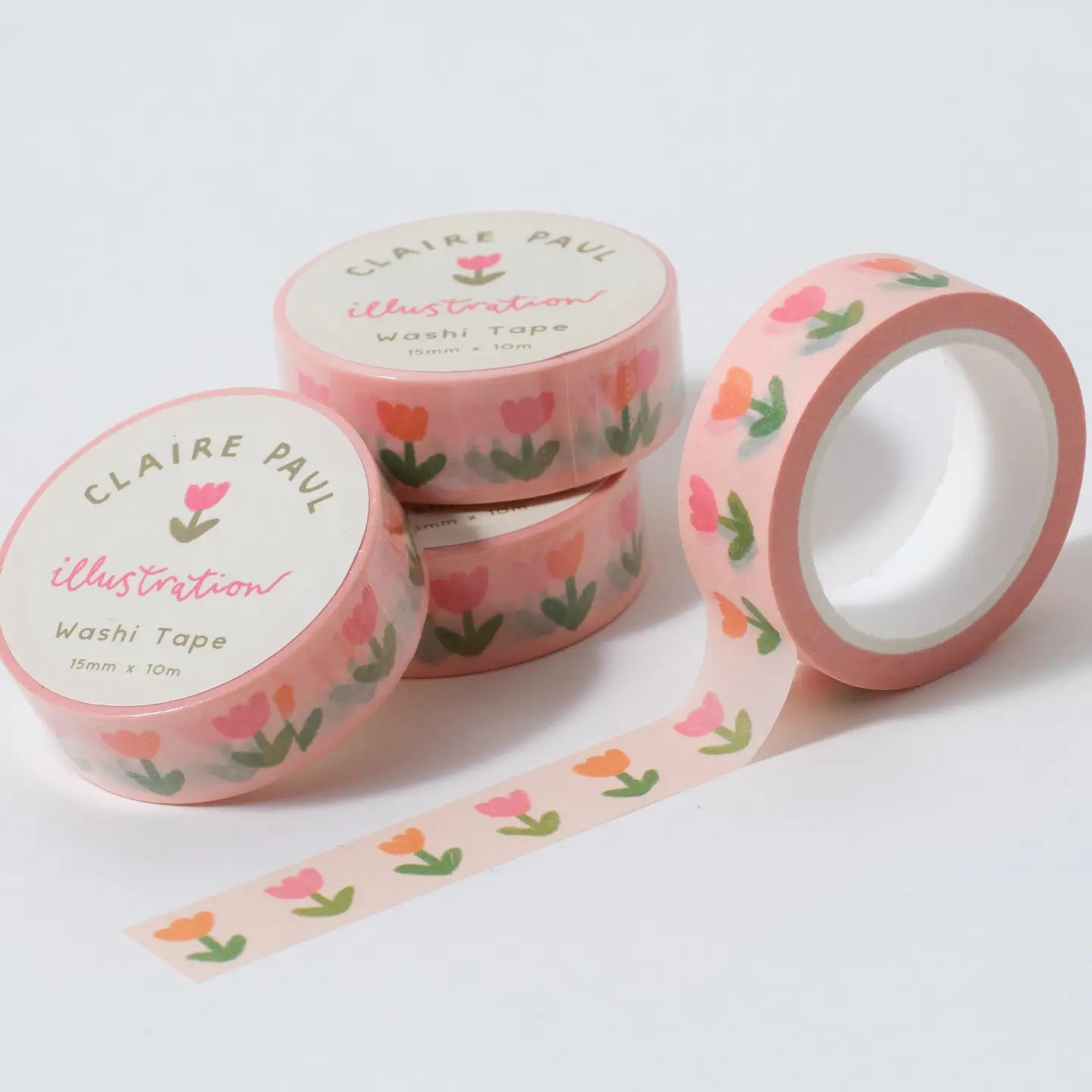 Claire Paul - Washi Tape 'Tulips'