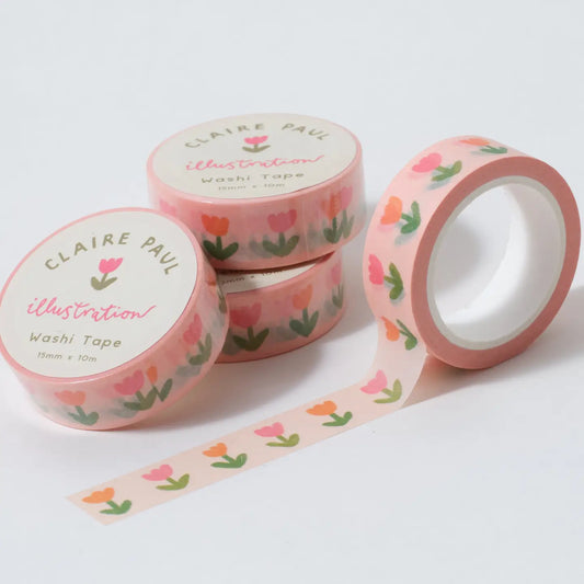 Claire Paul - Washi Tape 'Tulips'