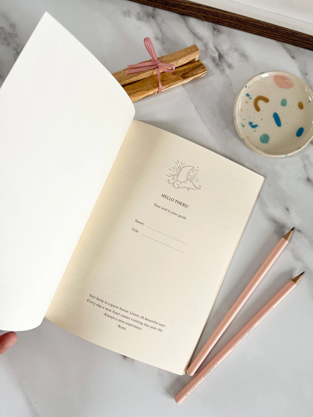 Fin Studio - Selfcare Notitieboek Tulpen