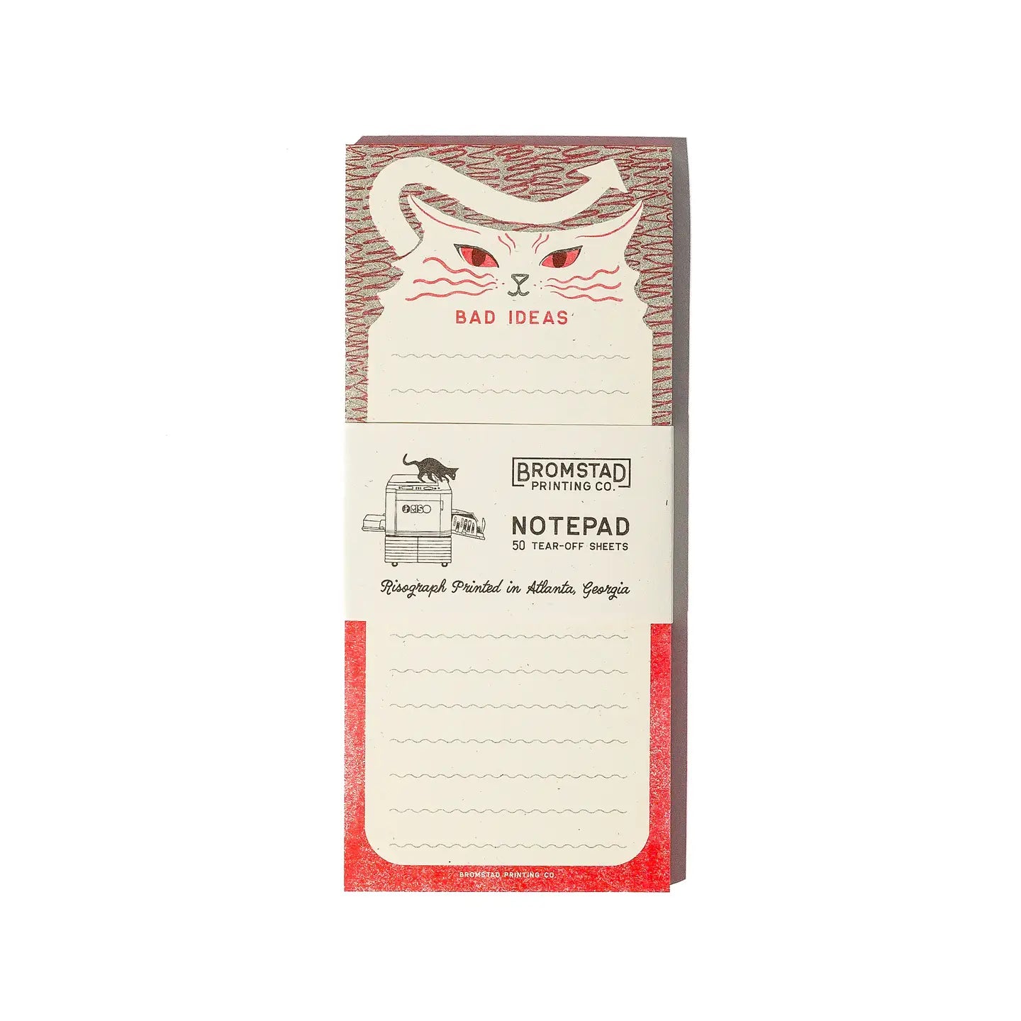 Notitieblok Bad Ideas - Bromstad Printing Co.