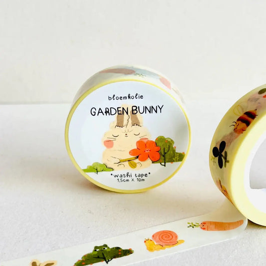 Cauliflower Washi Tape - Garden Bunny