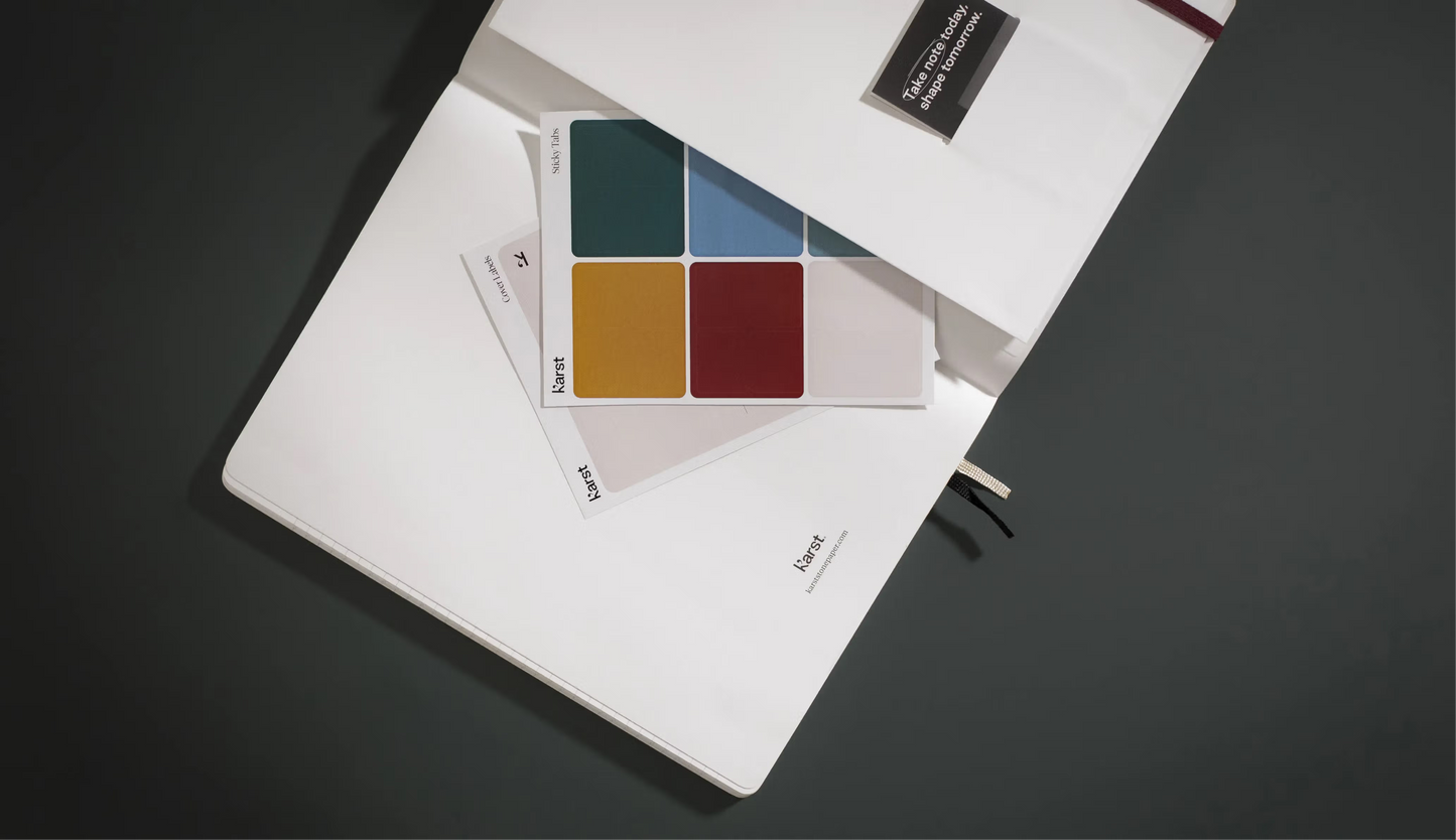 Karst Notebook Pro Series B5 Softcover - Burgundy (Lined)