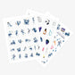 Spirituele Stickerset van 3 vellen - Atws