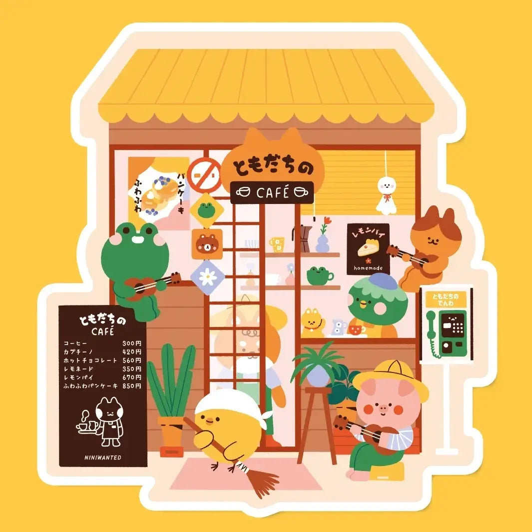 Sticker Friends cafe - Niniwanted