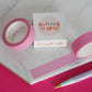 Washi Tape Roze Ruit - Nutmeg and Arlo