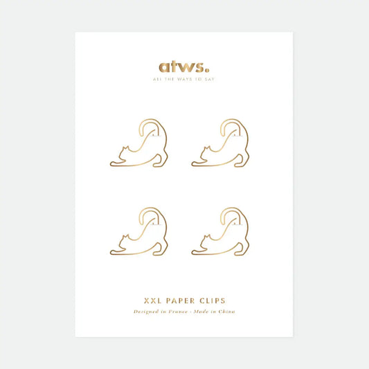 Atws - XXL Paper clips Cat