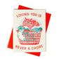 Bromstad Printing Co. - Risograph Valentijnskaart 'Never a chore'