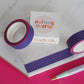 Washi Tape Blauw Raster - Nutmeg and Arlo