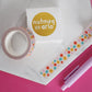 Washi Tape Ditsy Flowers - Nutmeg and Arlo