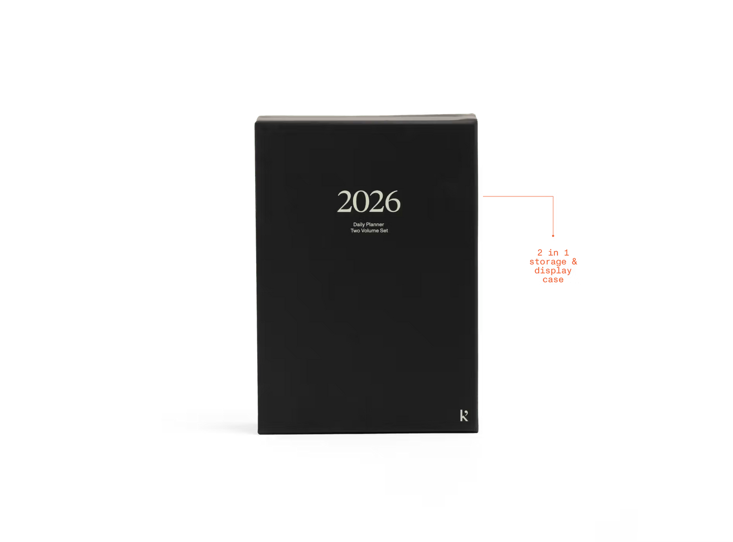 Karst 2026 Daily Planner Volume Set - Ebony