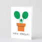 Geboortekaartje New Sprout - Wrap