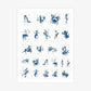 Spirituele Stickerset van 3 vellen - Atws