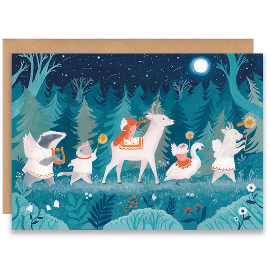 Cécile Berrubé Christmas Card - Magical Night