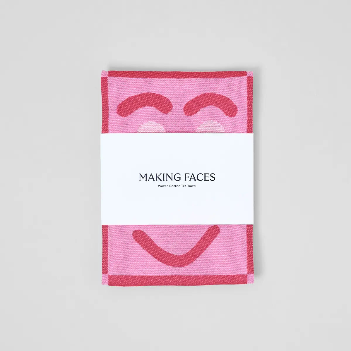 Theedoek Making Faces - Wrap