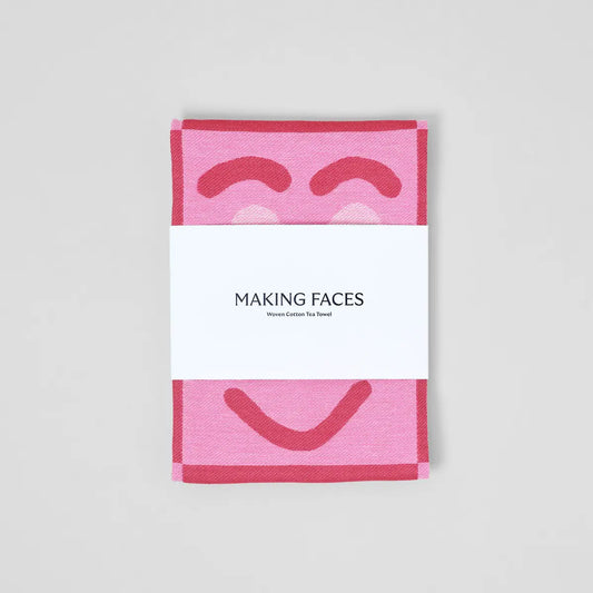 Theedoek Making Faces - Wrap