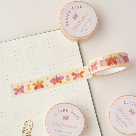 Claire Paul - Washi Tape 'Pastel Butterflies'
