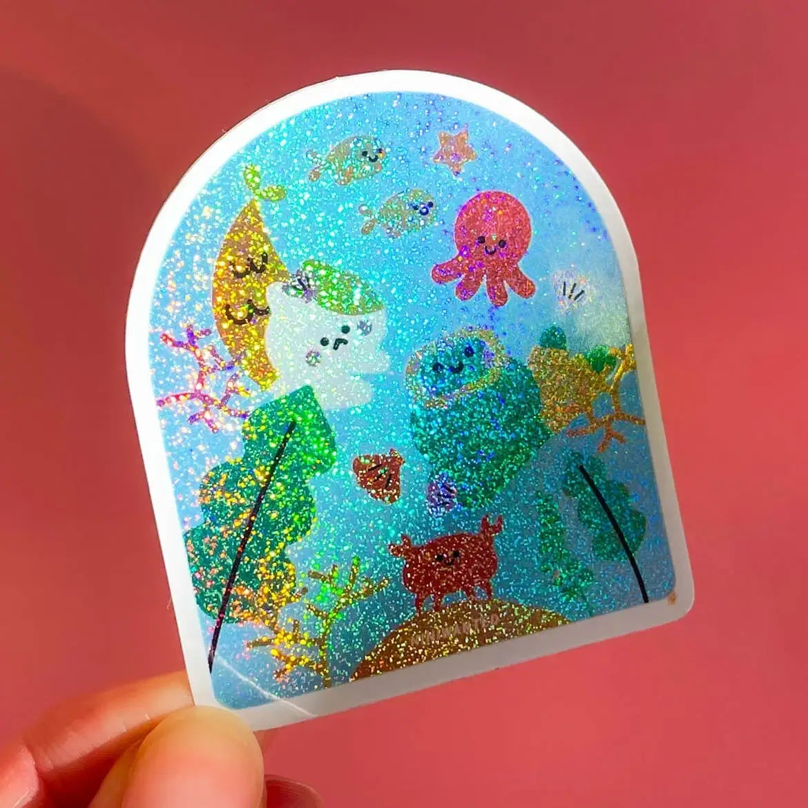Holografische Sticker Oceanglow - Niniwanted