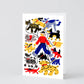 Wrap - Greeting card 'NY Dog walker' 