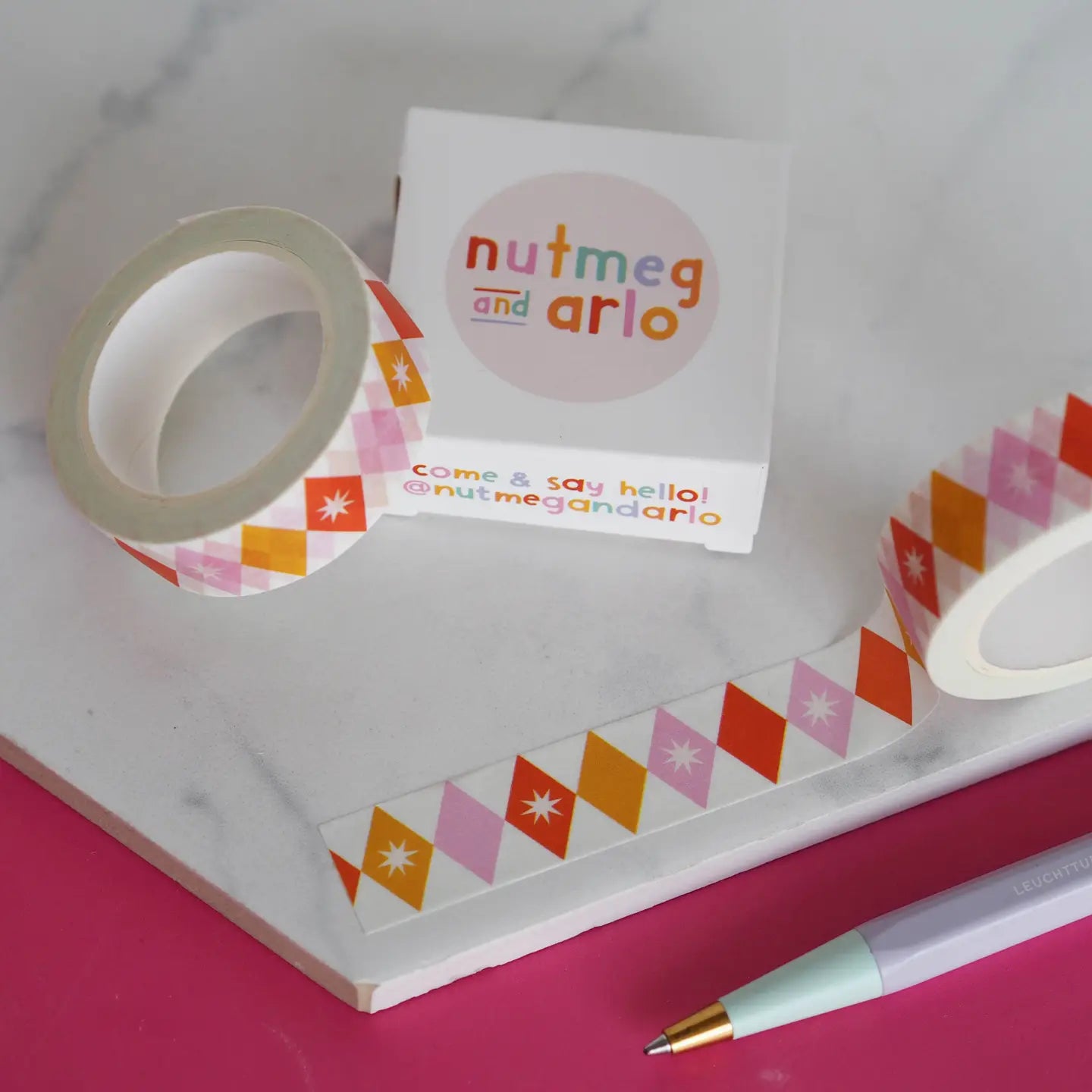 Washi Tape Diamanten - Nutmeg and Arlo