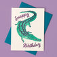 Bromstad Printing Co. - Risograph Birthday Card 'Snappy Birthday'