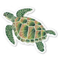 Sticker Zeeschildpad - Party Mouse Studio