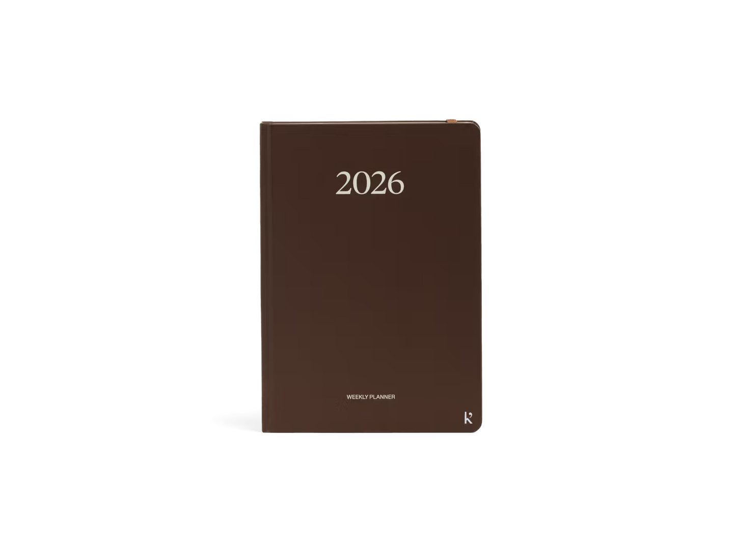 Karst 2026 Weekly Planner - A5 Espresso
