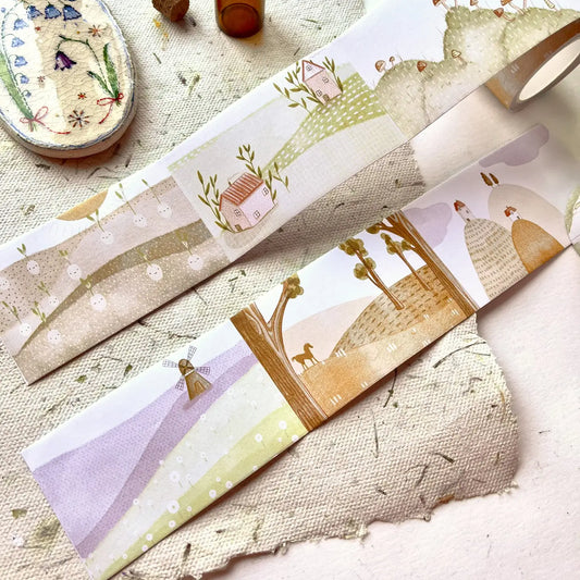 Nikki Dotti - Label rol Stickers 'Landscapes'