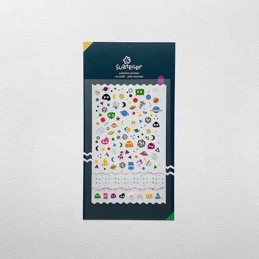Suatelier Design - Mini Stickers 'Jelly Monster'