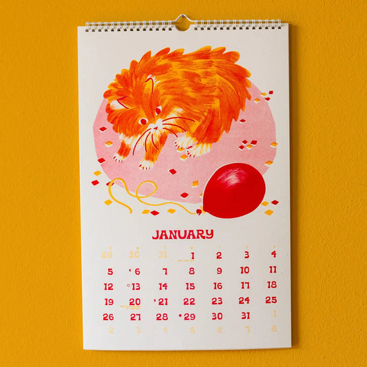 Bromstad Printing Co. - Riso Calendar 2025 *Limited Edition* 27,9x43,5cm