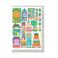 The Printed Peanut Stationery - Fireworks A6