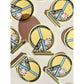 Vinyl sticker Hamsterwiel dutjestijd - Bloemkolie
