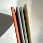 A4 Weekplanner datumloos Grid Rood - Fin Studio