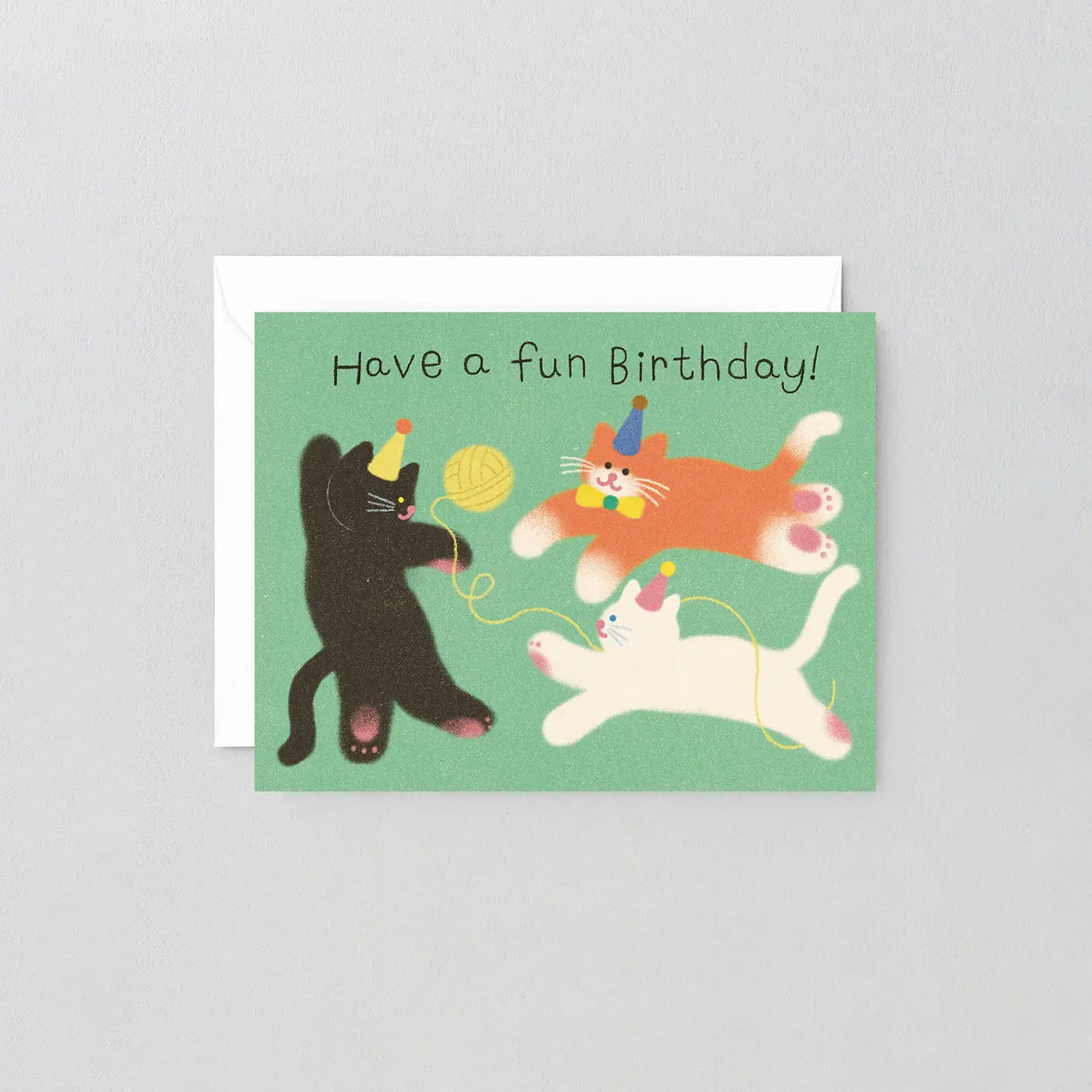 Verjaardagskaart Happy Birthday Katten - Wrap