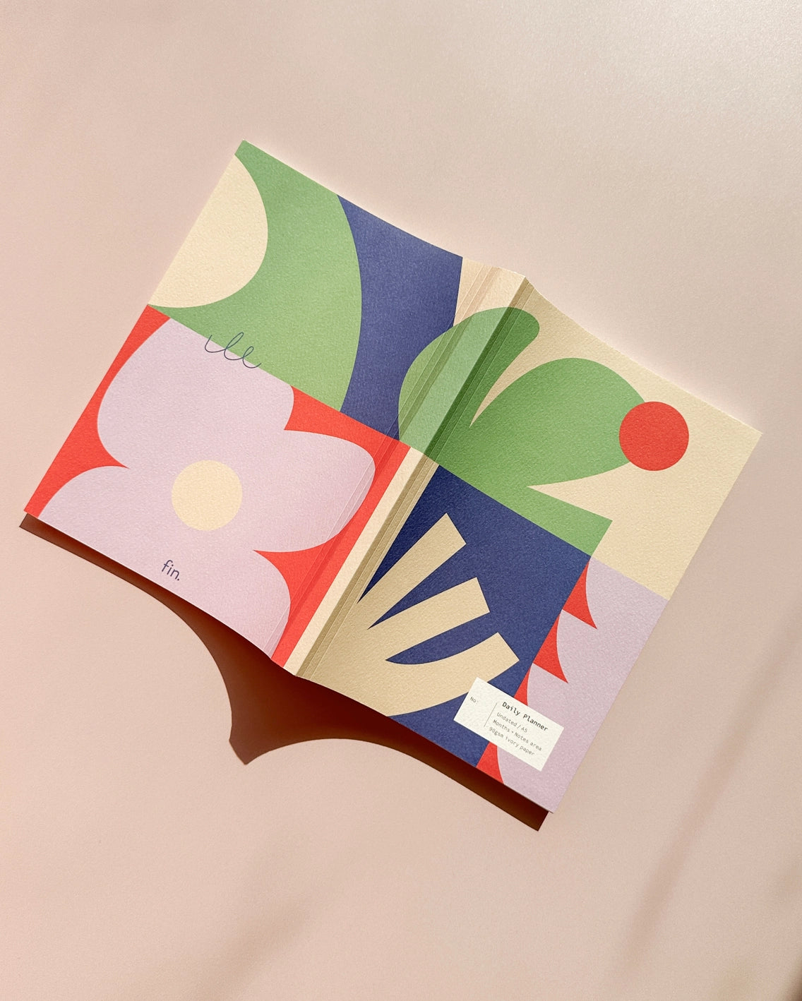 A6 Dagplanner Datumloos Smyrna - Fin Studio