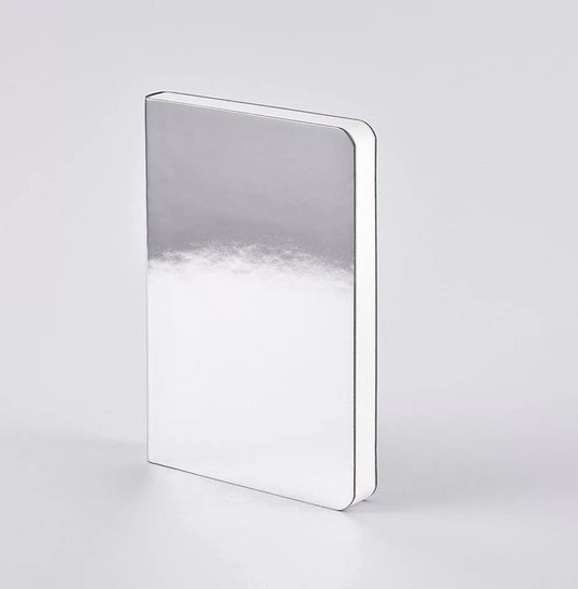 Nuuna Notizbuch – A6 Shiny Starlets Silver