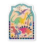 Dinosaur Scene - Sticker