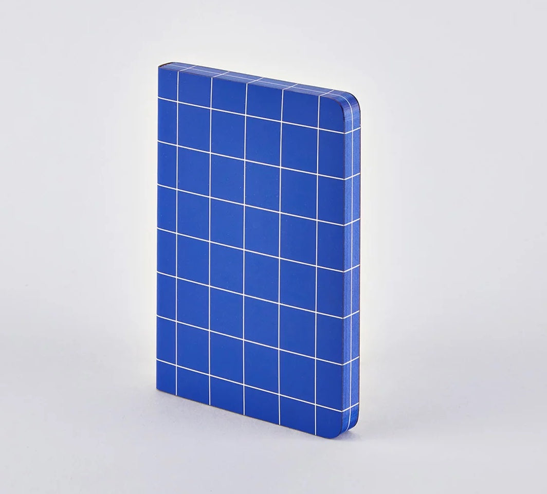 Nuuna Notitieboek - A6 Notebook Break The Grid S Blue