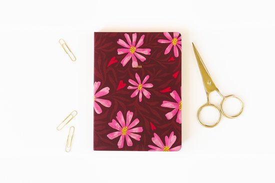 A-Journal Notitieboek - Flowers