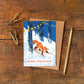 Emily Nash kerstkaarten - 8 pack Snow Scene