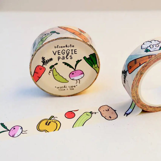 Cauliflower Washi Tape - Veggie Pals