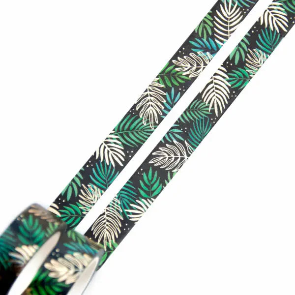 Willwa Washi tape - Golden Palm Leaves