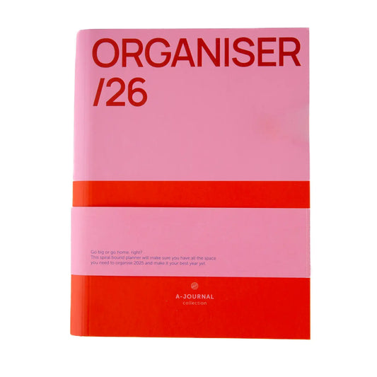 A-Journal Agenda - Spiral diary 2026 (25×19)
