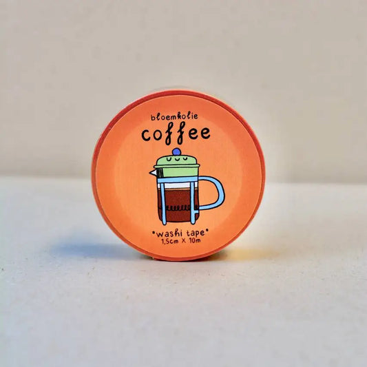 Cauliflower Washi Tape - Coffee