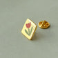 Claire Paul Emaille Speldbadge - Tulp