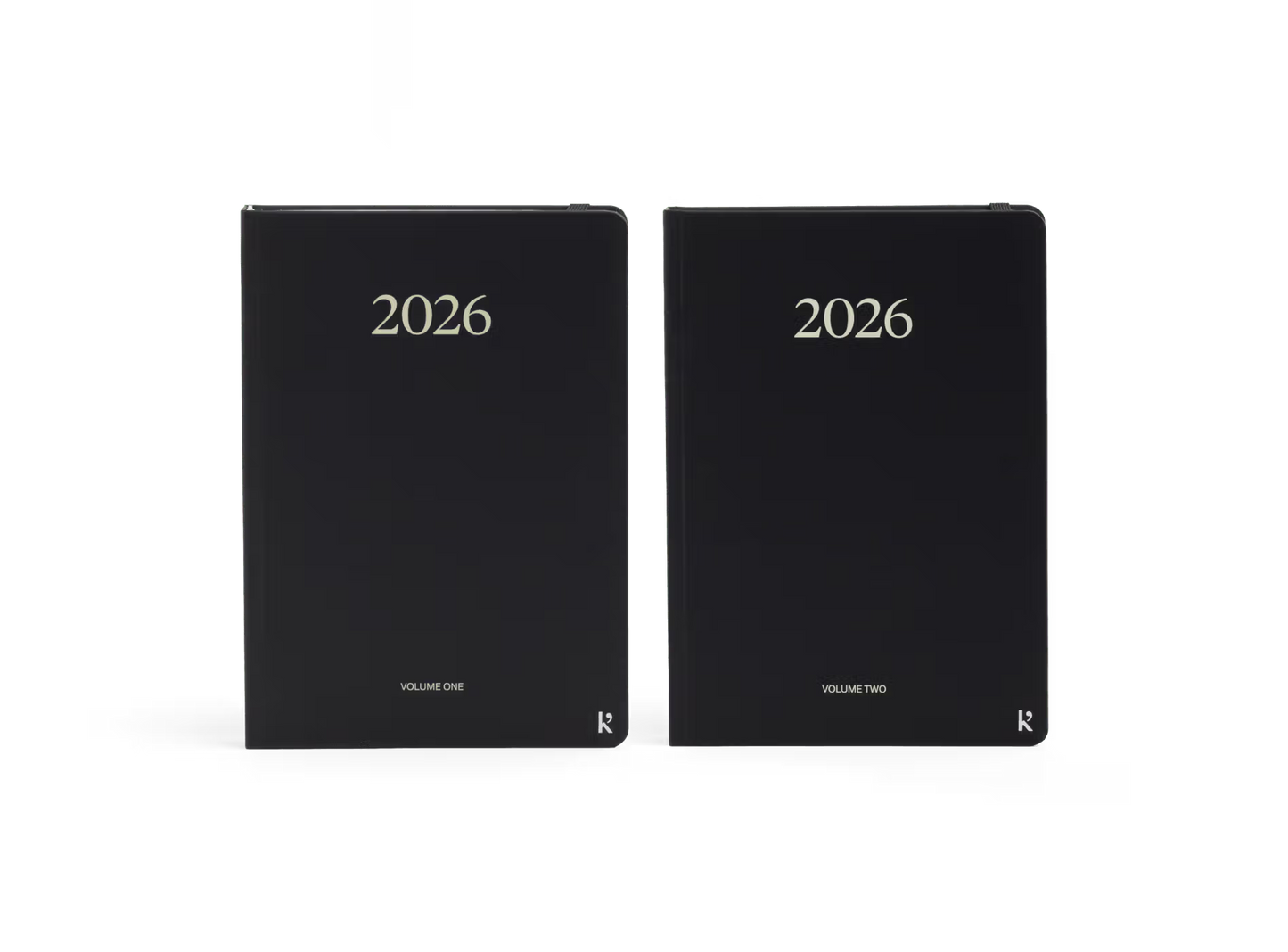 Karst 2026 Daily Planner Volume Set - Ebony