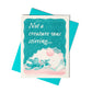 Kerstkaart Not a creature was stirring - Bromstad Printing Co.