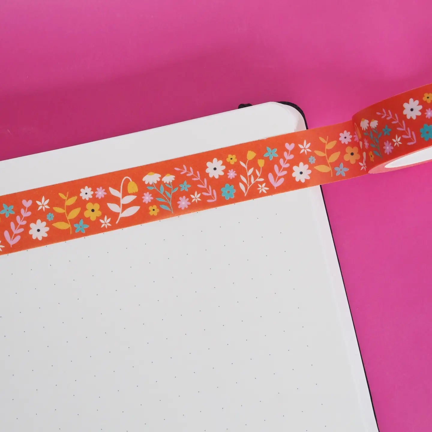 Nutmeg and Arlo Washi Tape - Flower Flourish
