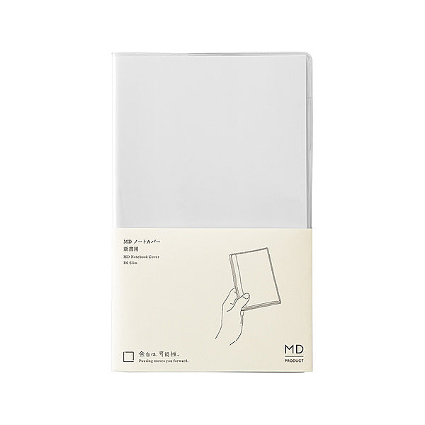 Midori MD Notitieboek Clear Cover - B6 Slim