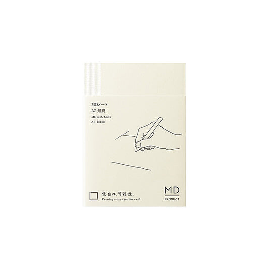 Midori MD Notitieboek A7 - Blanco
